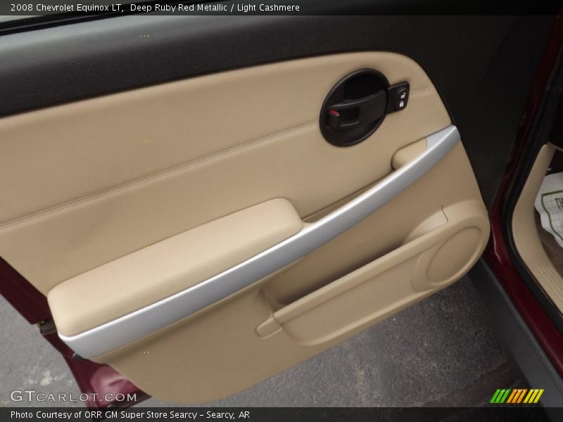 Deep Ruby Red Metallic / Light Cashmere 2008 Chevrolet Equinox LT