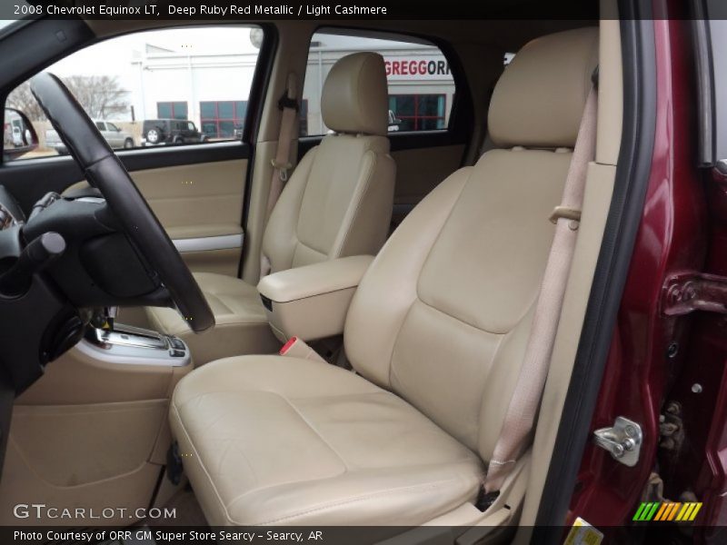 Deep Ruby Red Metallic / Light Cashmere 2008 Chevrolet Equinox LT