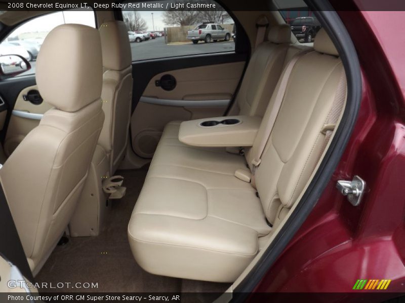 Deep Ruby Red Metallic / Light Cashmere 2008 Chevrolet Equinox LT