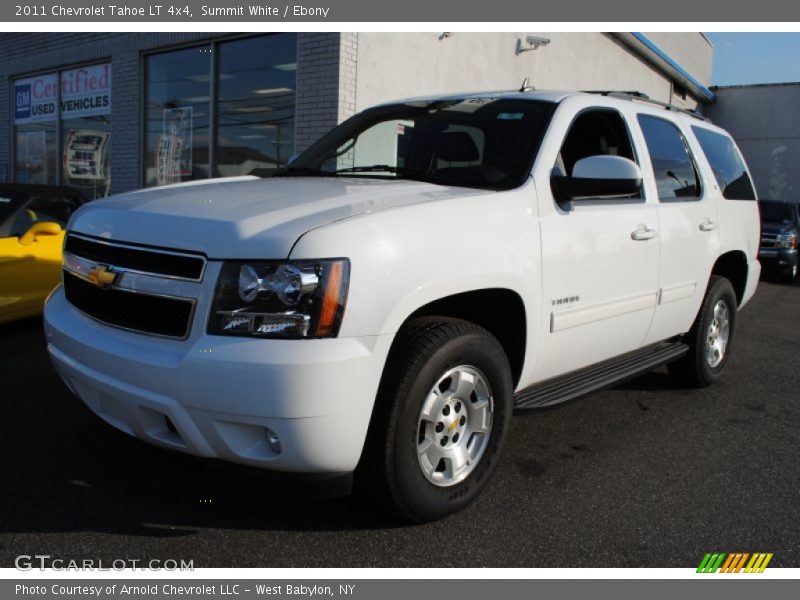 Summit White / Ebony 2011 Chevrolet Tahoe LT 4x4