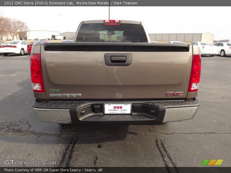 Mocha Steel Metallic / Dark Titanium 2012 GMC Sierra 1500 SL Extended Cab