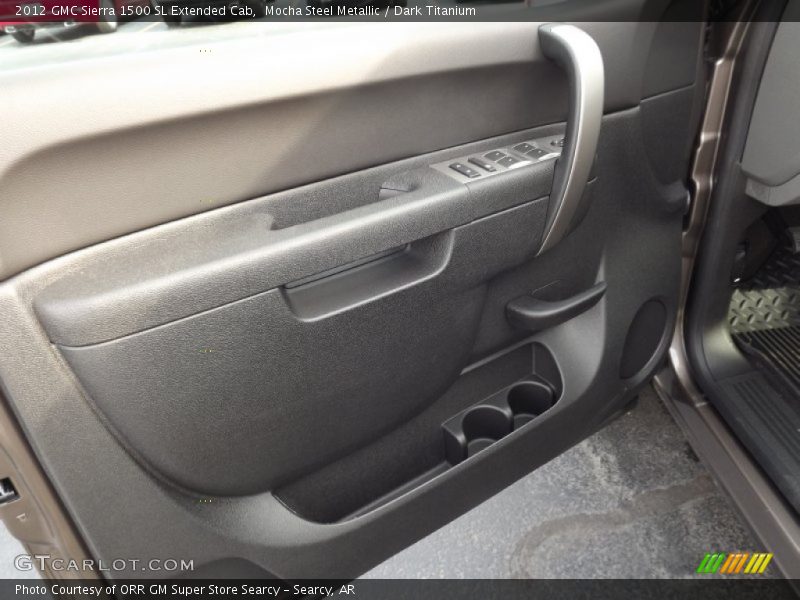 Mocha Steel Metallic / Dark Titanium 2012 GMC Sierra 1500 SL Extended Cab