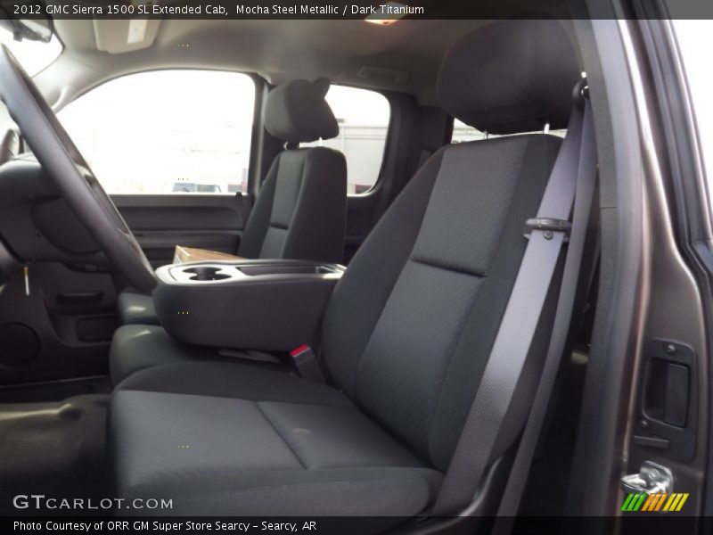 Mocha Steel Metallic / Dark Titanium 2012 GMC Sierra 1500 SL Extended Cab