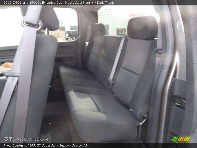 Mocha Steel Metallic / Dark Titanium 2012 GMC Sierra 1500 SL Extended Cab