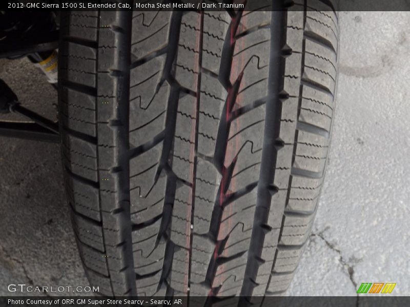 Mocha Steel Metallic / Dark Titanium 2012 GMC Sierra 1500 SL Extended Cab