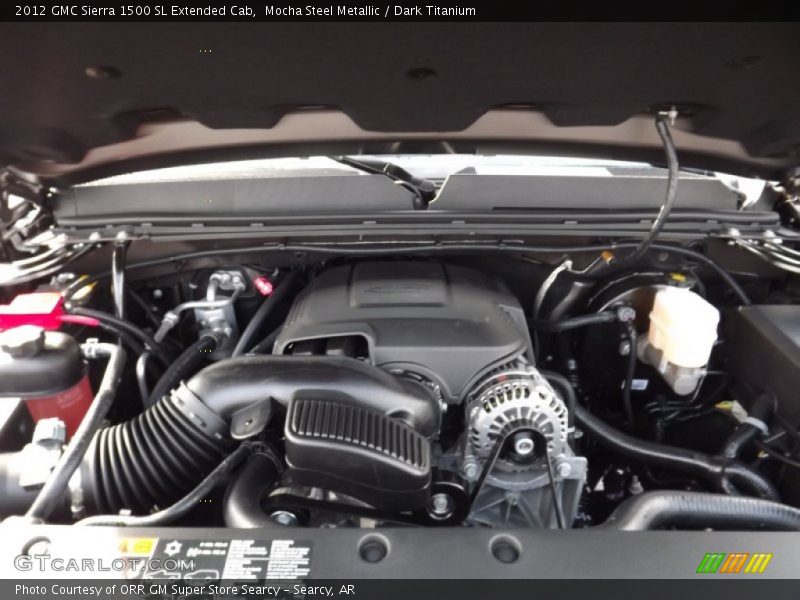 Mocha Steel Metallic / Dark Titanium 2012 GMC Sierra 1500 SL Extended Cab