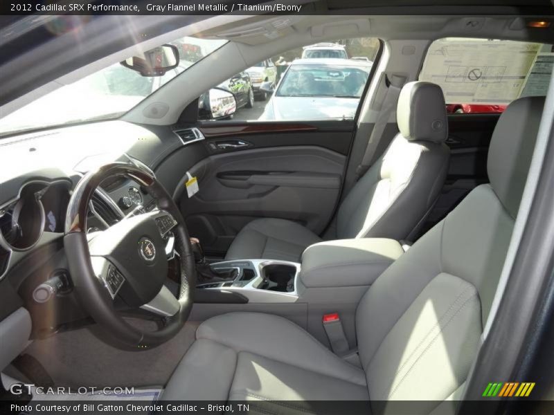 Gray Flannel Metallic / Titanium/Ebony 2012 Cadillac SRX Performance