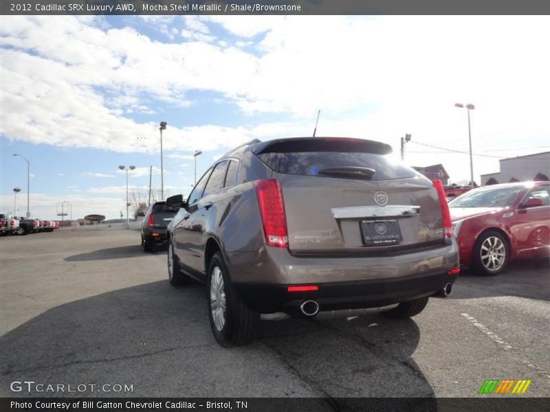Mocha Steel Metallic / Shale/Brownstone 2012 Cadillac SRX Luxury AWD