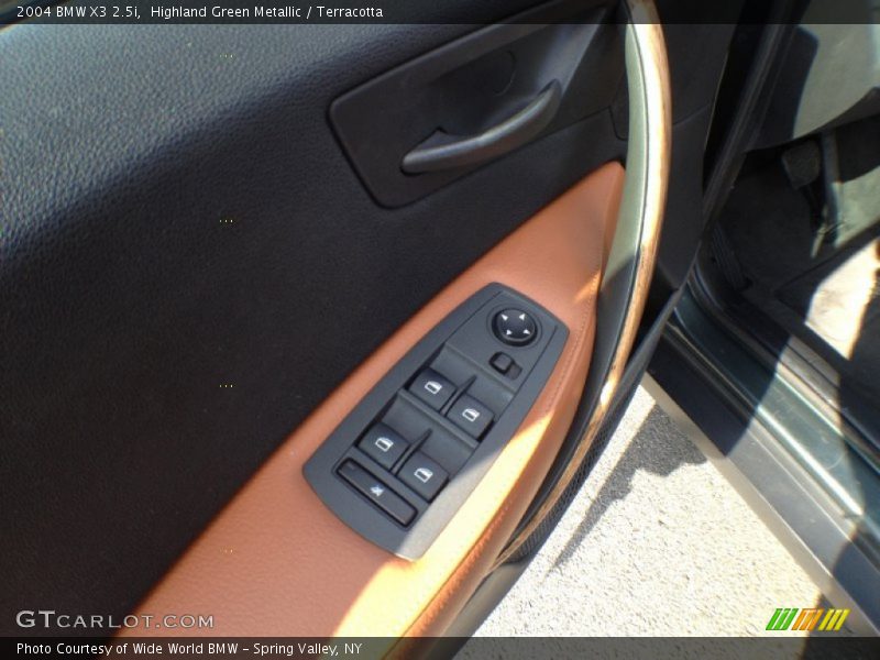 Highland Green Metallic / Terracotta 2004 BMW X3 2.5i