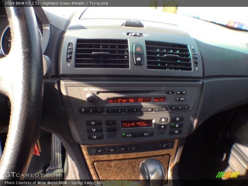 Highland Green Metallic / Terracotta 2004 BMW X3 2.5i