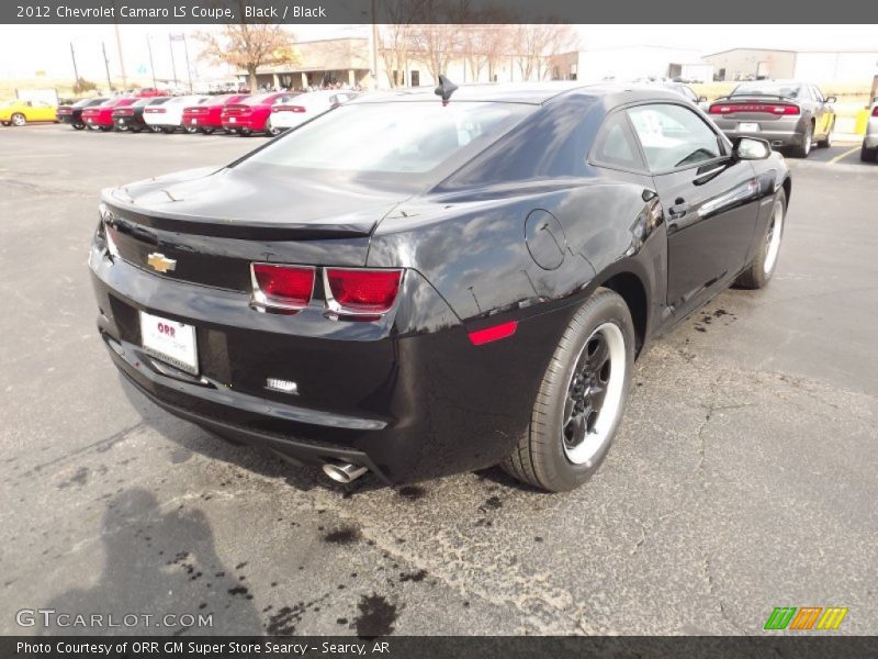 Black / Black 2012 Chevrolet Camaro LS Coupe