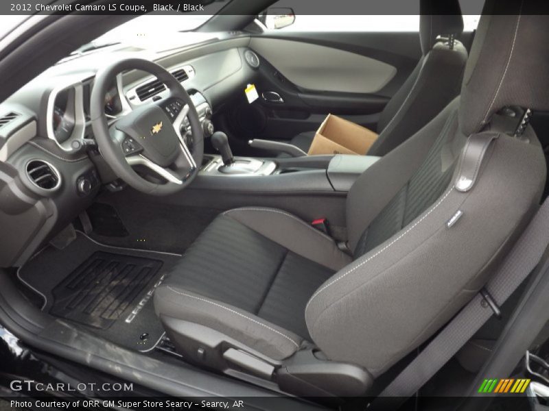 Black / Black 2012 Chevrolet Camaro LS Coupe