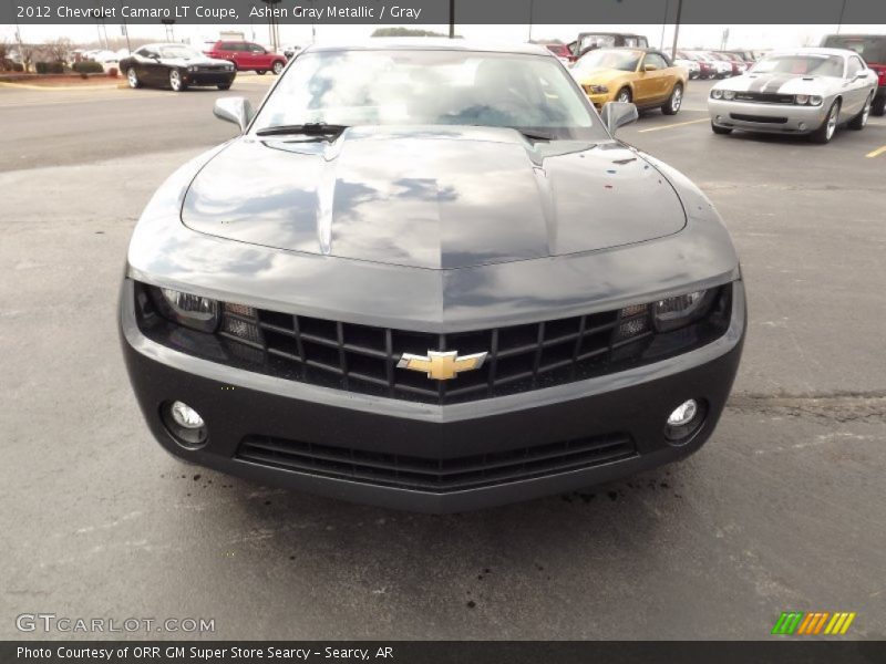 Ashen Gray Metallic / Gray 2012 Chevrolet Camaro LT Coupe