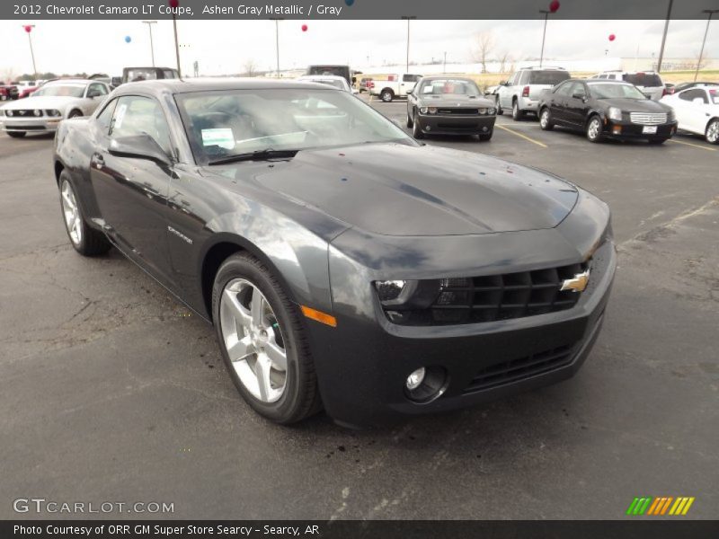 Ashen Gray Metallic / Gray 2012 Chevrolet Camaro LT Coupe