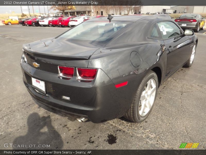 Ashen Gray Metallic / Gray 2012 Chevrolet Camaro LT Coupe