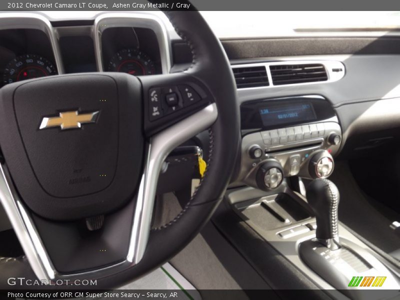 Ashen Gray Metallic / Gray 2012 Chevrolet Camaro LT Coupe