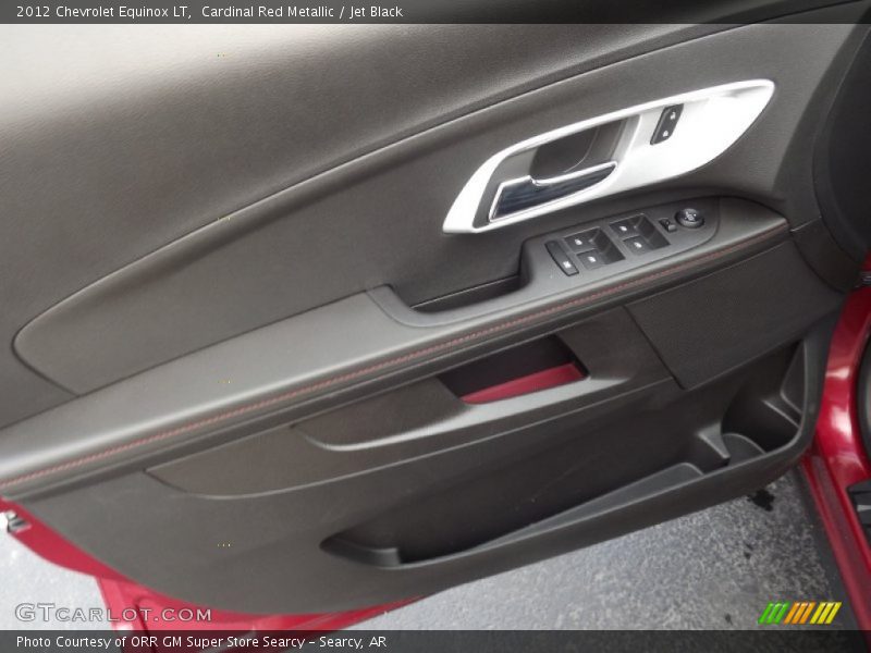 Cardinal Red Metallic / Jet Black 2012 Chevrolet Equinox LT
