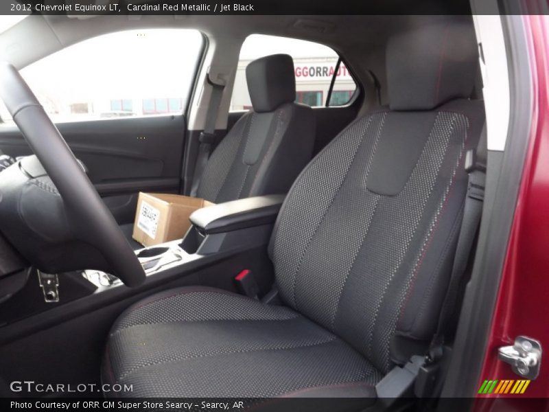 Cardinal Red Metallic / Jet Black 2012 Chevrolet Equinox LT