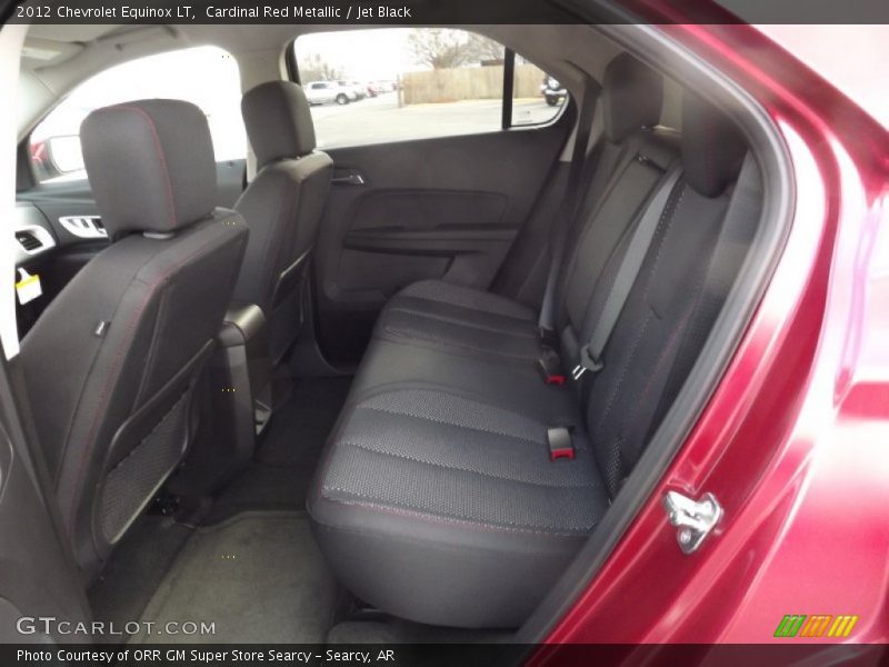 Cardinal Red Metallic / Jet Black 2012 Chevrolet Equinox LT