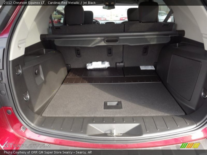 Cardinal Red Metallic / Jet Black 2012 Chevrolet Equinox LT