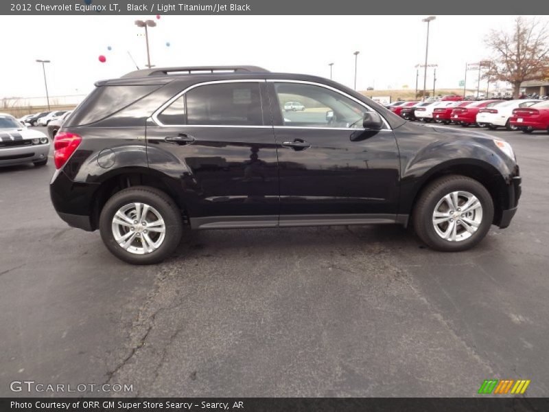 Black / Light Titanium/Jet Black 2012 Chevrolet Equinox LT