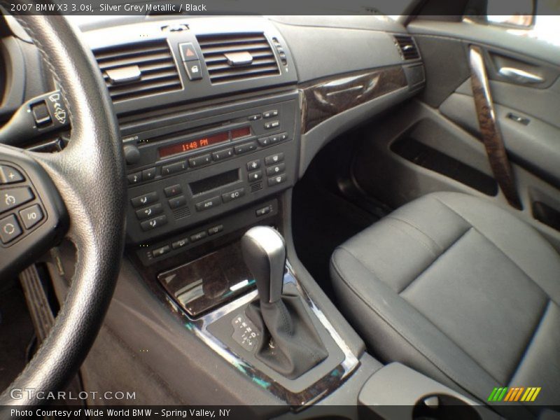Silver Grey Metallic / Black 2007 BMW X3 3.0si