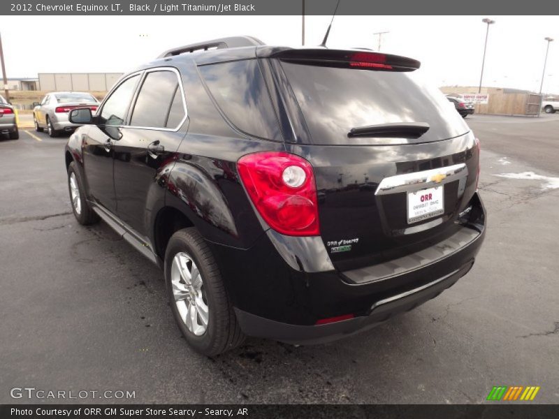 Black / Light Titanium/Jet Black 2012 Chevrolet Equinox LT