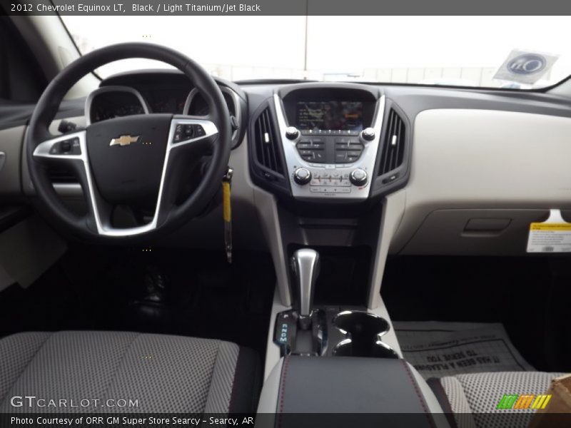 Black / Light Titanium/Jet Black 2012 Chevrolet Equinox LT