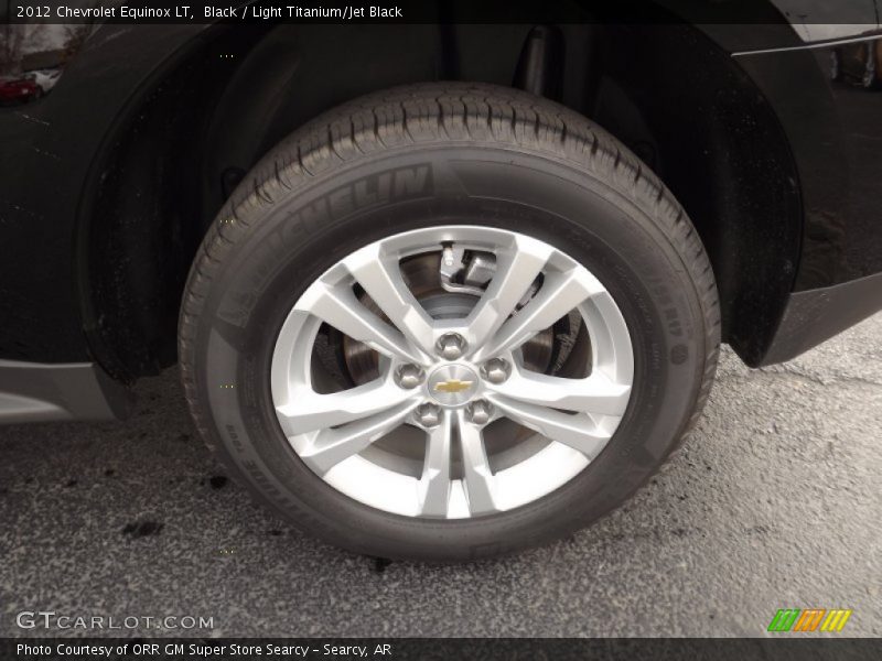 Black / Light Titanium/Jet Black 2012 Chevrolet Equinox LT