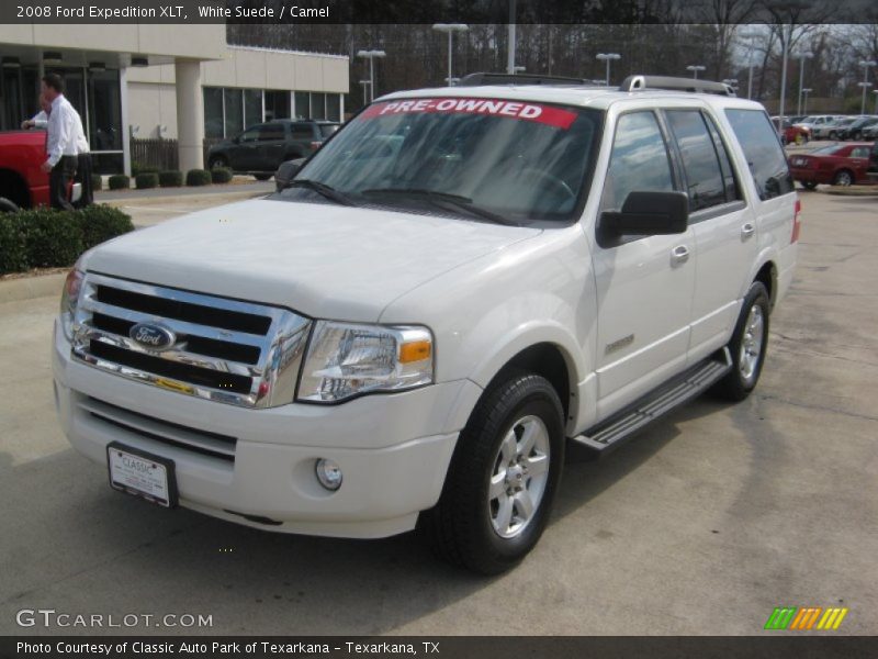White Suede / Camel 2008 Ford Expedition XLT