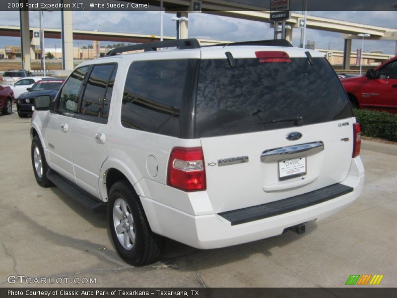 White Suede / Camel 2008 Ford Expedition XLT
