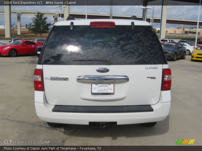 White Suede / Camel 2008 Ford Expedition XLT