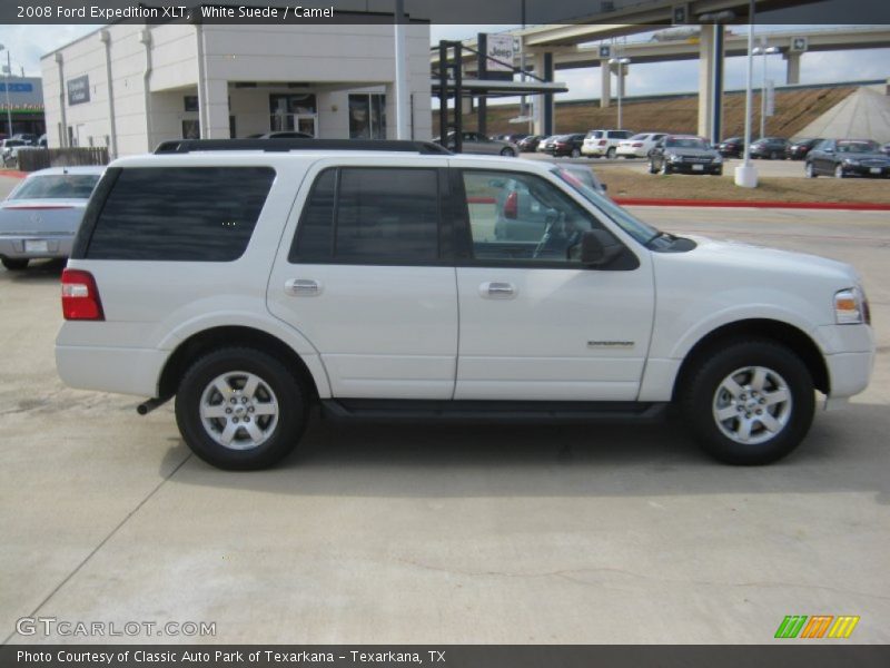 White Suede / Camel 2008 Ford Expedition XLT
