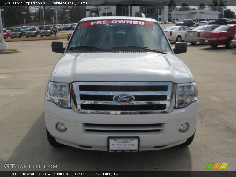 White Suede / Camel 2008 Ford Expedition XLT