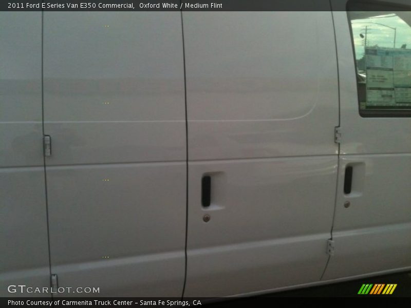 Oxford White / Medium Flint 2011 Ford E Series Van E350 Commercial