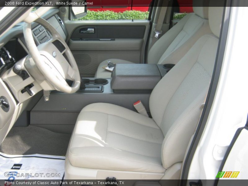 White Suede / Camel 2008 Ford Expedition XLT