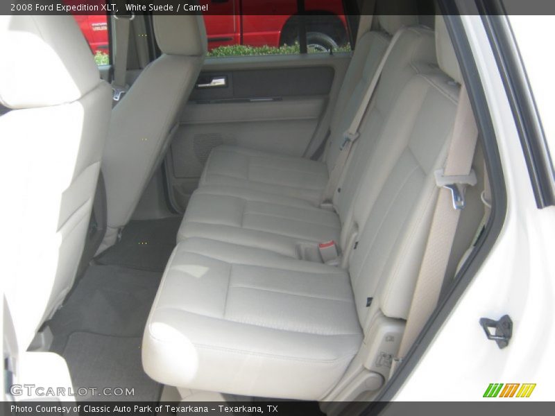 White Suede / Camel 2008 Ford Expedition XLT