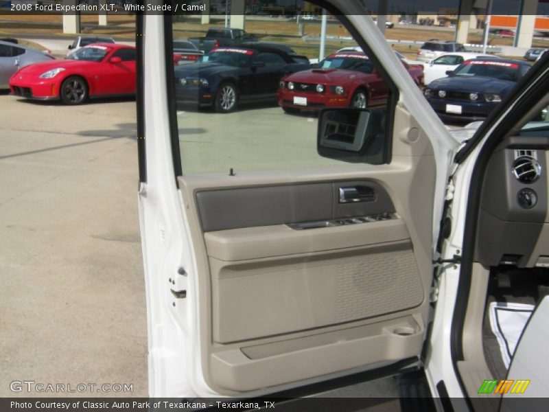 White Suede / Camel 2008 Ford Expedition XLT