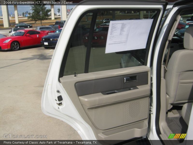 White Suede / Camel 2008 Ford Expedition XLT