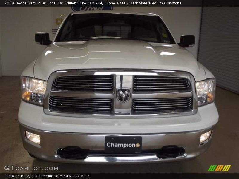 Stone White / Dark Slate/Medium Graystone 2009 Dodge Ram 1500 Lone Star Edition Crew Cab 4x4