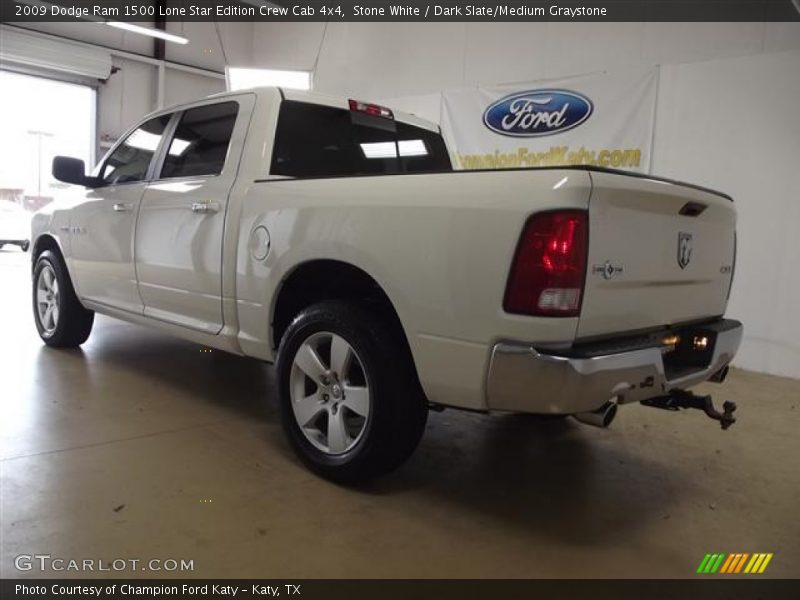 Stone White / Dark Slate/Medium Graystone 2009 Dodge Ram 1500 Lone Star Edition Crew Cab 4x4