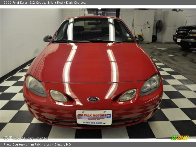 Bright Red / Dark Charcoal 2000 Ford Escort ZX2 Coupe