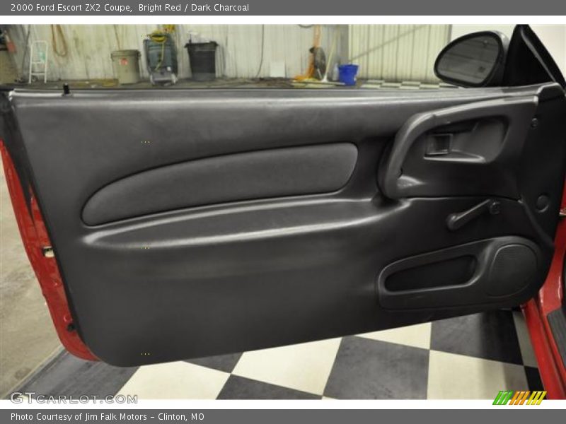 Bright Red / Dark Charcoal 2000 Ford Escort ZX2 Coupe