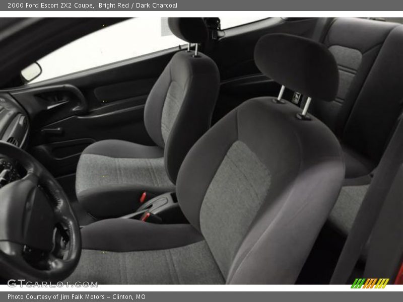 Bright Red / Dark Charcoal 2000 Ford Escort ZX2 Coupe