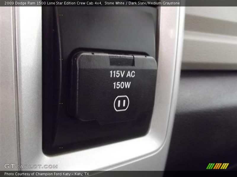 Stone White / Dark Slate/Medium Graystone 2009 Dodge Ram 1500 Lone Star Edition Crew Cab 4x4
