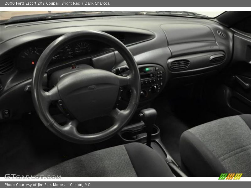 Bright Red / Dark Charcoal 2000 Ford Escort ZX2 Coupe