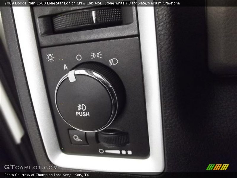 Stone White / Dark Slate/Medium Graystone 2009 Dodge Ram 1500 Lone Star Edition Crew Cab 4x4