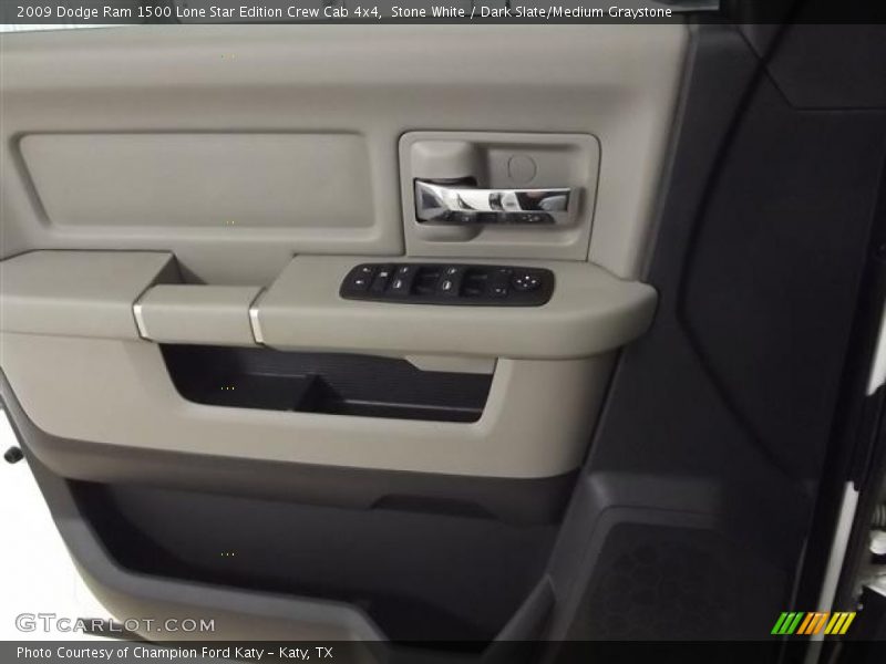Stone White / Dark Slate/Medium Graystone 2009 Dodge Ram 1500 Lone Star Edition Crew Cab 4x4