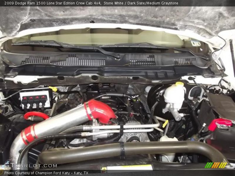 Stone White / Dark Slate/Medium Graystone 2009 Dodge Ram 1500 Lone Star Edition Crew Cab 4x4