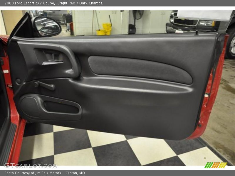 Bright Red / Dark Charcoal 2000 Ford Escort ZX2 Coupe